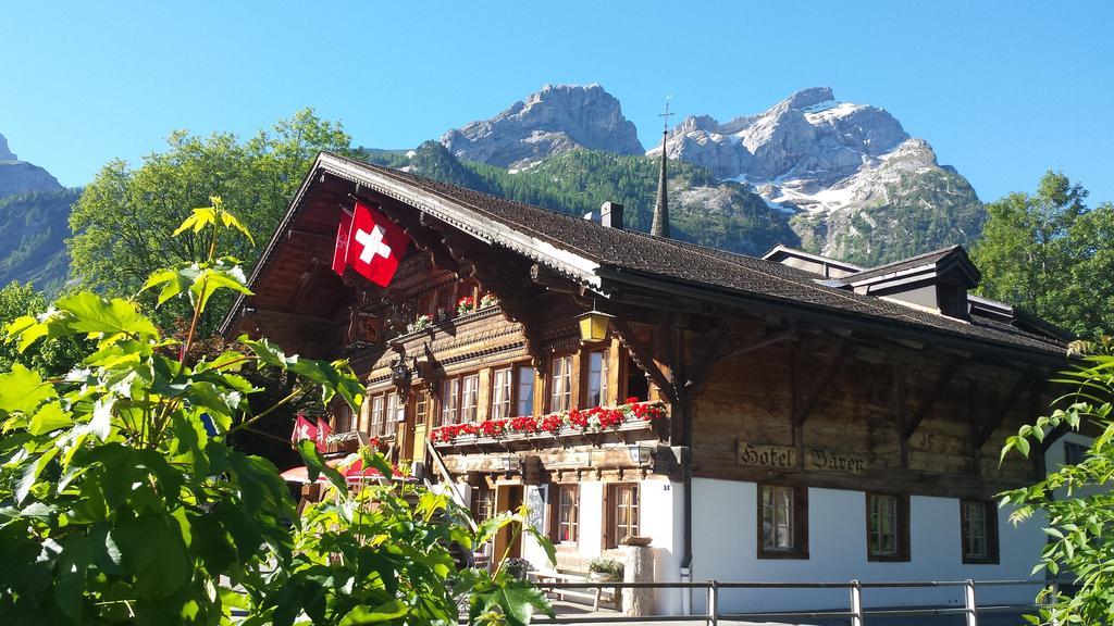 Hotel Restaurant Baren Gsteig Exterior photo